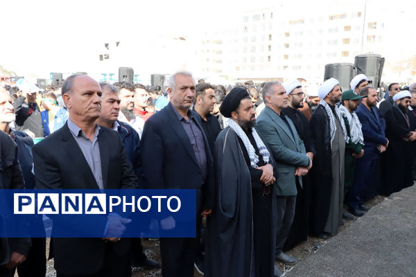 راهپیمایی روز دانش‌آموز در محمدشهر کرج 