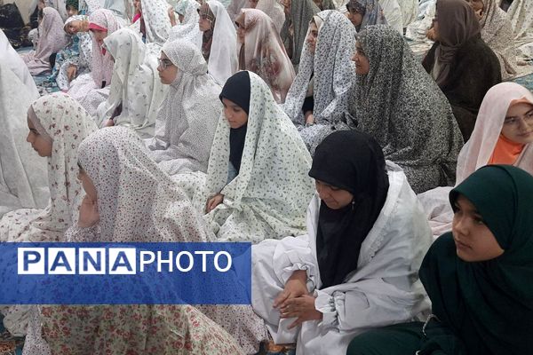 اعتکاف دختران آسمان با محوریت بصیرت نوجوان و حاج قاسم سلیمانی در باقرشهر 