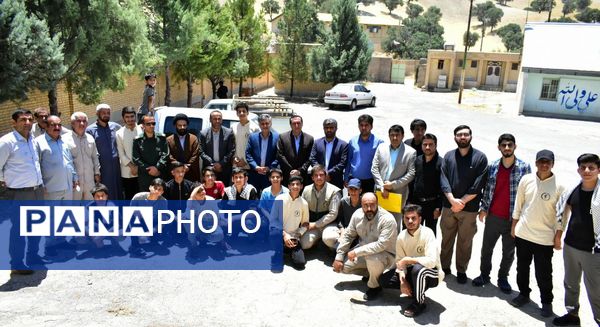 بازدید دبیر قرارگاه جهادی عدالت تربیتی وزارت آموزش و پرورش از طرح شهید عجمیان ۲ در شهرستان دنا