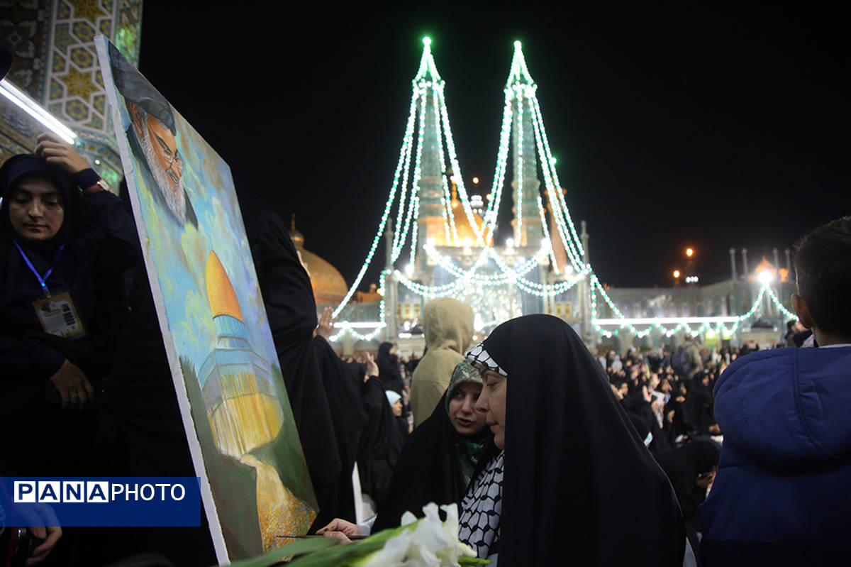 نقاشی «شهدای مقاومت» در پویش ایران همدل