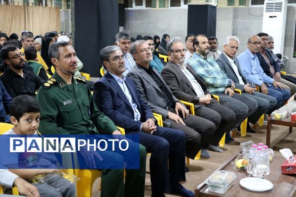 آیین تجلیل از ۱۵۰ خادم موکب شهدای گمنام بندرخمیر