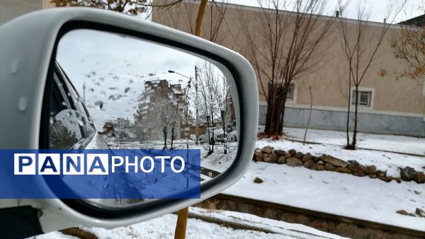 بروجن در پوشش سفیدی برف