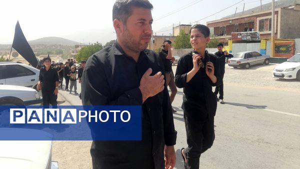 عزاداران حسینی، خیابان‌ها را غرق لبیک یا حسین کردند