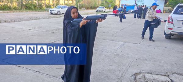 مسابقه تیراندازی با تفنگ بادی بین مربیان پیشتاز شیروان