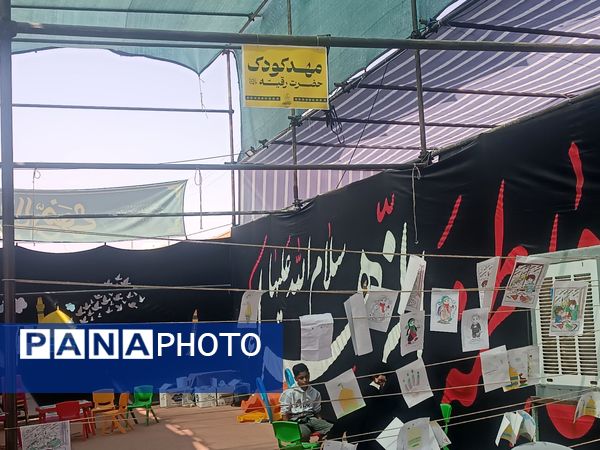 موکبی با رنگ و بوی مقاومت و شهادت 