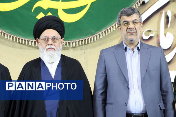 تجلیل از پیر غلامان حسینی در آیین نخل عاشقی ۲