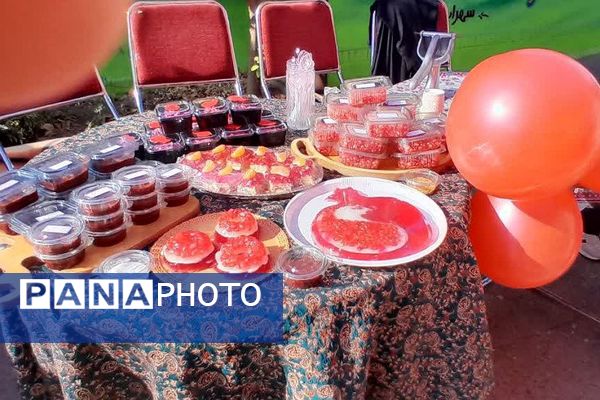 جشنواره انار در دبیرستان حجاب ورامین