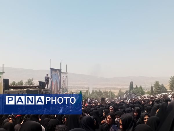 تشییع شهدای ولایت در لرستان