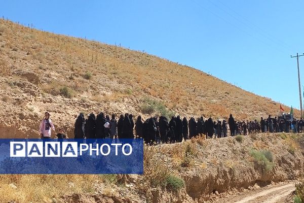 مراسم گرامیداشت تاسوعای حسینی در روستای گزکوه 