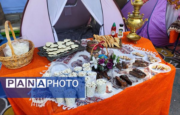 جشنواره غذا در مدرسه راه نور همدان
