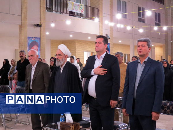 جشن عید غدیر در هنرستان خیر ساز نور هل اتی شهر حصار گرمخان