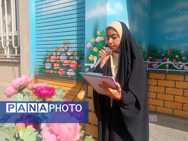 مراسم ولادت حضرت زینب و روز پرستار در دبیرستان میرزا جعفر سروقد 