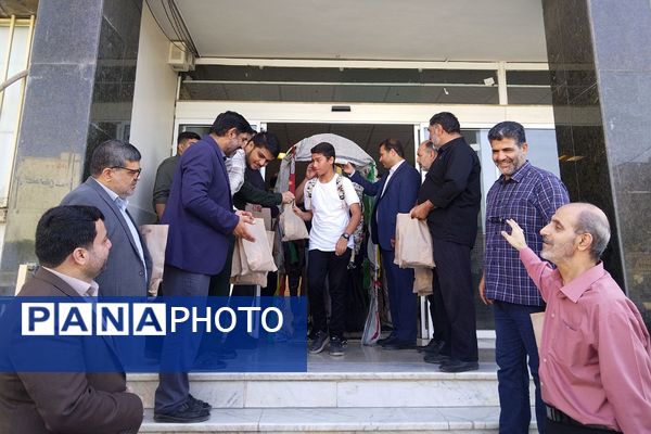 اعزام کاروان راهیان نور شمال غرب دانش‌آموزی و بسیجیان شهرستان قرچک