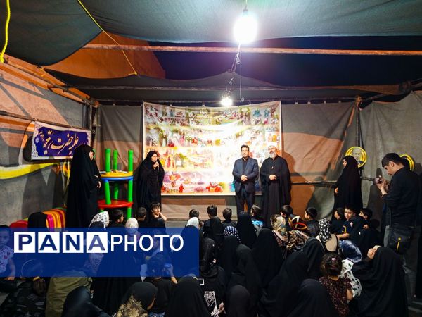 موکب غنچه های حضرت علی اکبر(ع) ؛ میزبان قدم های مسئولین کاشمر 