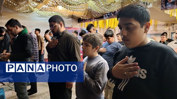 هیئت نوجوانانه پایگاه بسیج حضرت صاحب الزمان (عج) مشهد
