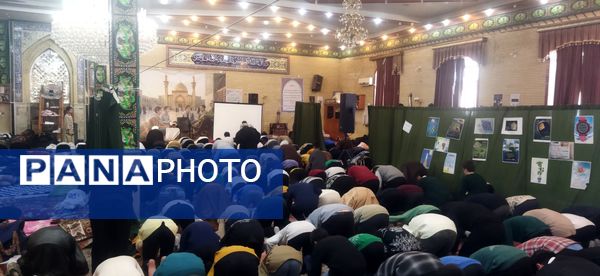 اعتکاف دانش‌آموزی در مرند با حضور حجت‌الاسلام بختیار بایرام اُف