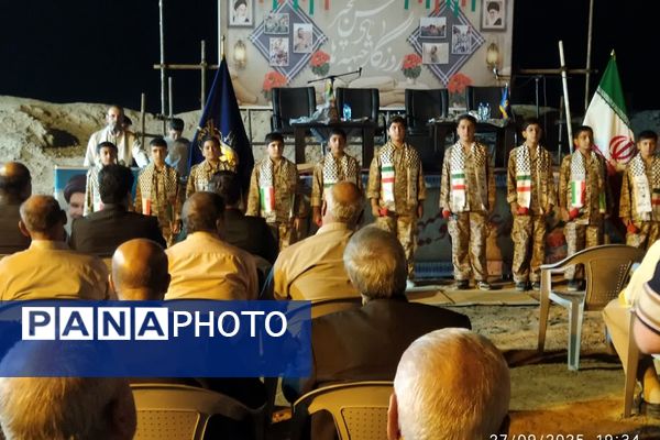 شبی با شاهدان؛ دورهمی پیشکسوتان و رزمندگان دفاع مقدس در قدمگاه شهدا پیشوا