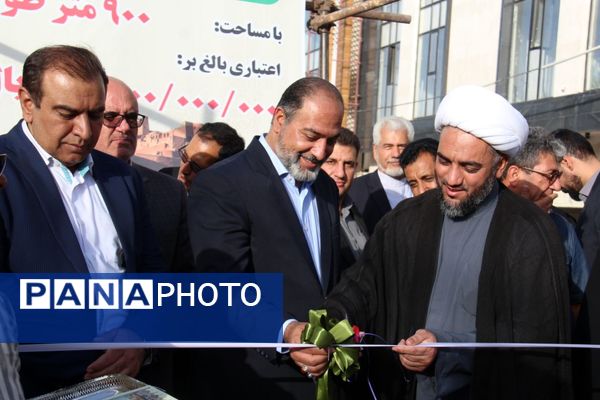 افتتاح و کلنگ‌زنی چندین طرح عمرانی در شهرستان بم 