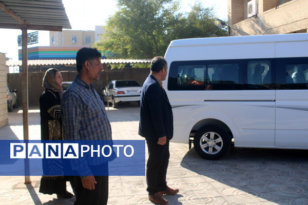 اعزام دانش‌آموزان پیشتاز استان بوشهر به مشهد مقدس