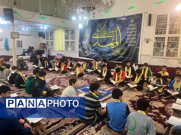 حضور خادمین رضوی در اعتکاف تشکیلاتی سازمان