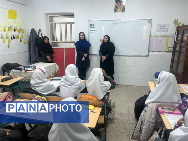 بازدید سرگروه‌های آموزشی از مدارس خاتم 