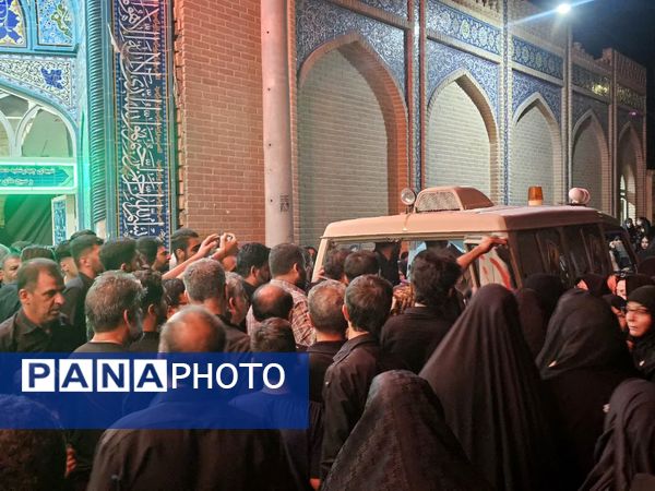 وداع مردم برخوار با شهید مدافع آسمان ایران