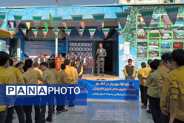 برای اولین بار در کشور،انتخابات الکترونیکی شورای دانش آموزی در دبیرستان صبح روشن شهر قدس