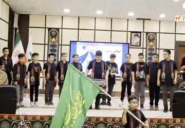 خروش ایمان در همایش کودکان عاشورایی در اراک