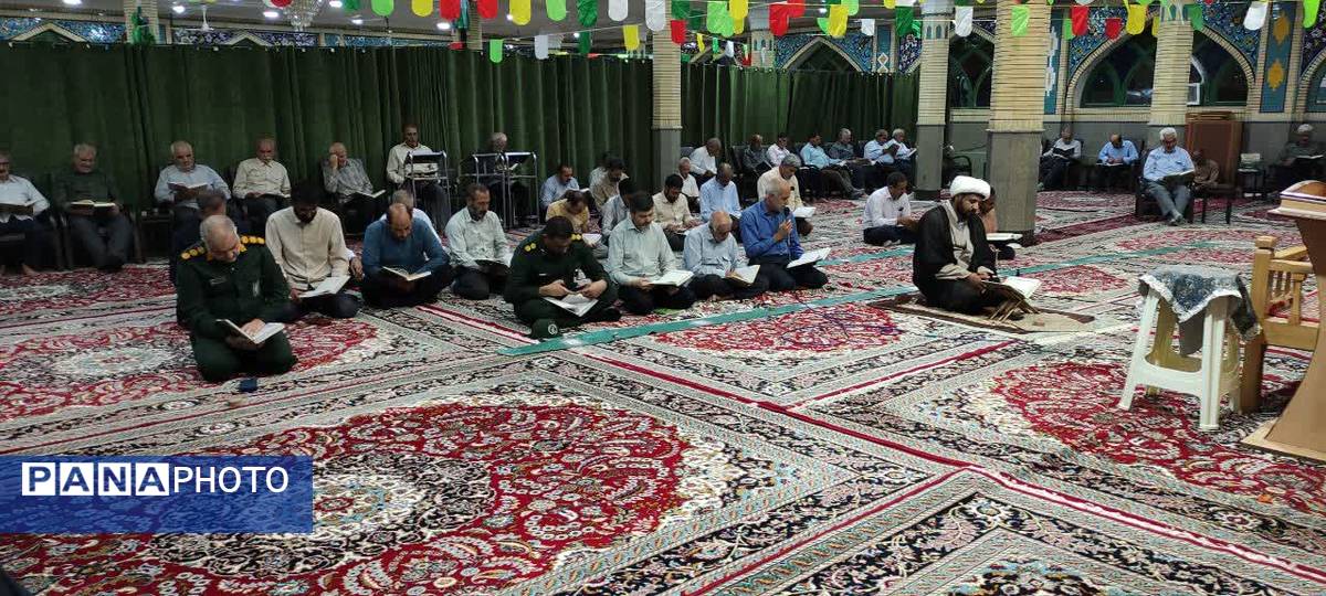 جلسه جهاد تبیین وحماسه های دوران دفاع مقدس در مساجد روستاها و شهرستان خلیل آباد 