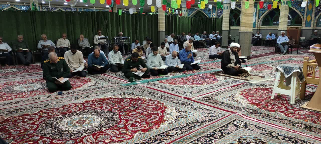 جلسه جهاد تبیین وحماسه های دوران دفاع مقدس در مساجد روستاها و شهرستان خلیل آباد 