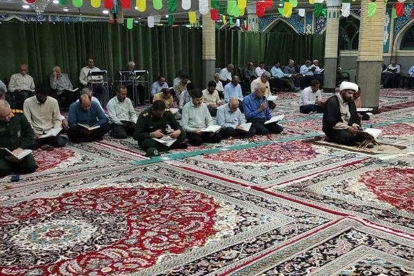 جلسه جهاد تبیین وحماسه های دوران دفاع مقدس در مساجد روستاها و شهرستان خلیل آباد 