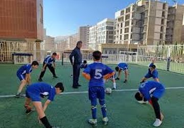 مسابقه بین مدرسه ای در هفته ی تربیت بدنی برگزار شد
