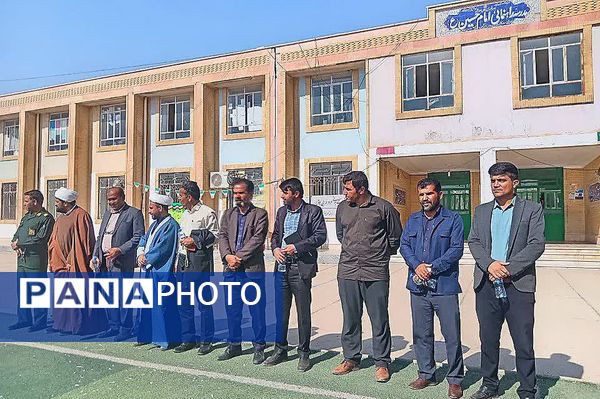 آغاز المپیاد درون‌مدرسه‌ای دانش‌آموزان دیشموک همزمان با هفته تربیت‌بدنی