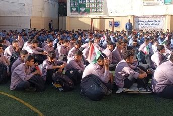 آغاز سال تحصیلی با حضور پرشور دانش‌ آموزان دبیرستان شاهد ذوالانوار

