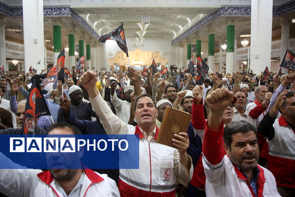 مراسم بزرگداشت نخستین سالگرد شهادت سید حسن نصرالله در قم