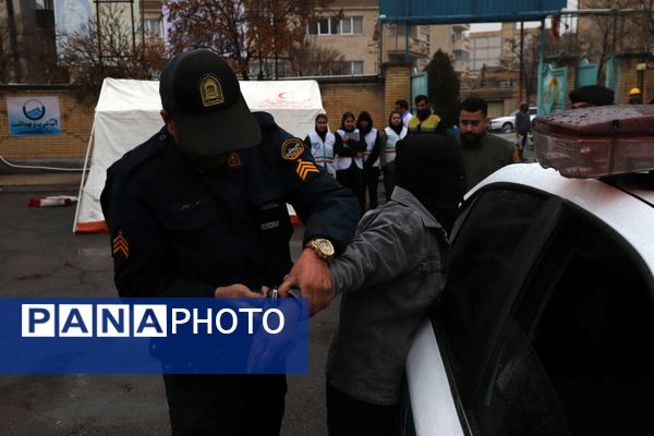 بیست و هفتمین مانور سراسری زلزله در آذربایجان شرقی