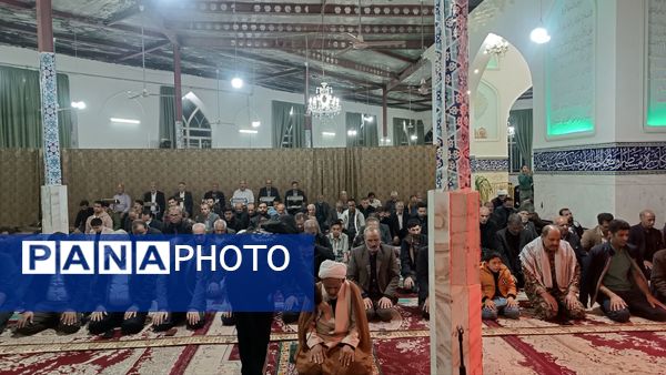 تشییع پیکر شهید گمنام در شهرستان کاشمر 