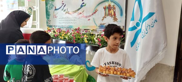 جشن عید غدیر وتقدیر از دانش آموزان توسط کانون فرهنگی هنری شهید مطهری شهر آشخانه