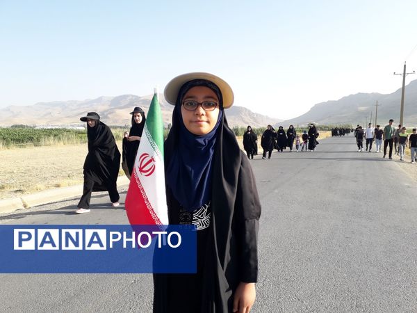 همایش پیاده‌روی اربعین حسینی در بخش جونقان 