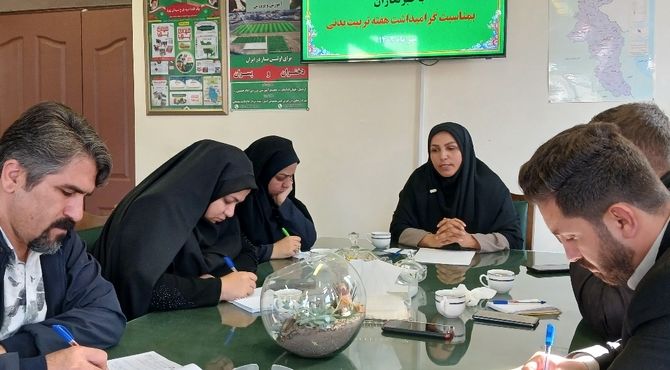 نشست خبری معاون تربیت بدنی وسلامت اداره کل آموزش وپرورش استان اردبیل 