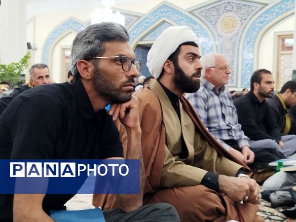 مراسم احیای شب های قدر در آرامگاه شهید سید حسن مدرس (ره) شهرستان کاشمر 