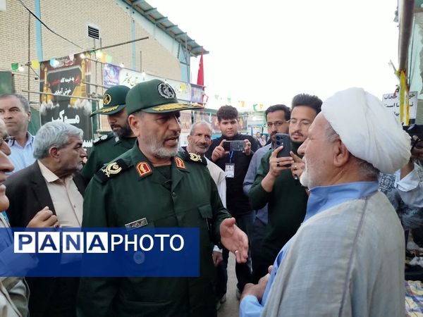  بازدید مدیرکل بنیاد حفظ آثار و نشر ارزش های دفاع مقدس خراسان رضوی از نمایشگاه  کنگره ملی شهید مدرس (ره) 