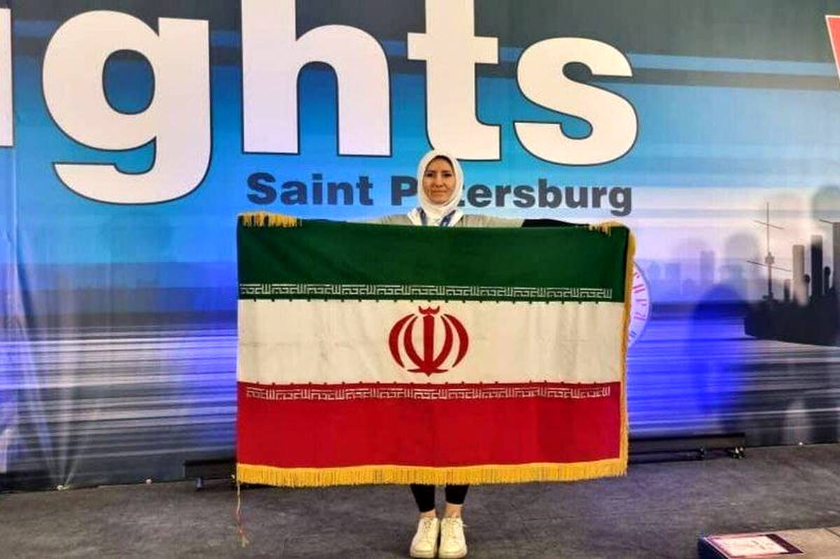 بانوی ملیپوش کتلبل ایران در کاپ جهانی روسیه برنزی شد