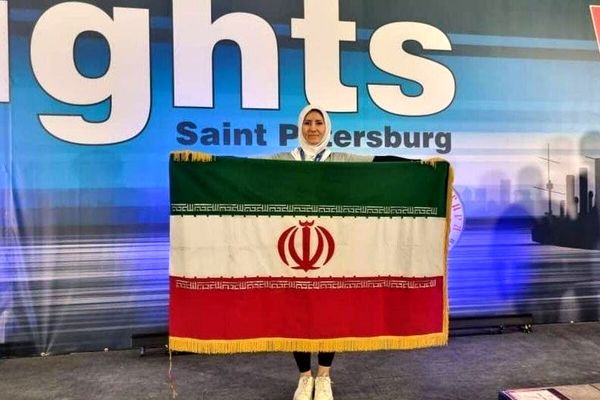 بانوی ملی‌پوش کتل‌بل ایران در کاپ جهانی روسیه برنزی شد