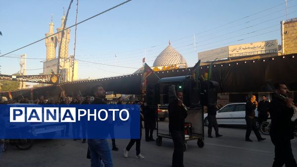 عشاق حسین در ماه محرم شهرستان بن 