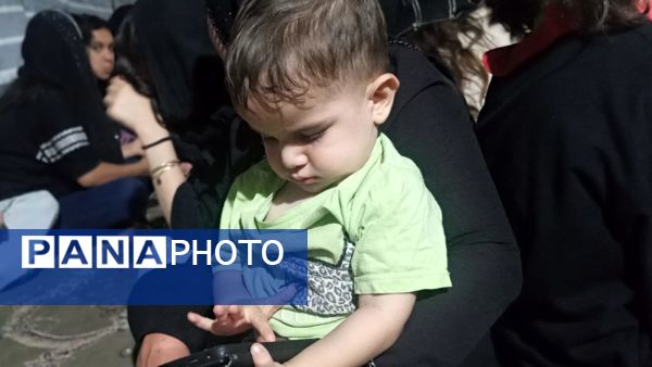 حضور پرشور کودکان عاشورای حسینی در سرآبتاوه یاسوج