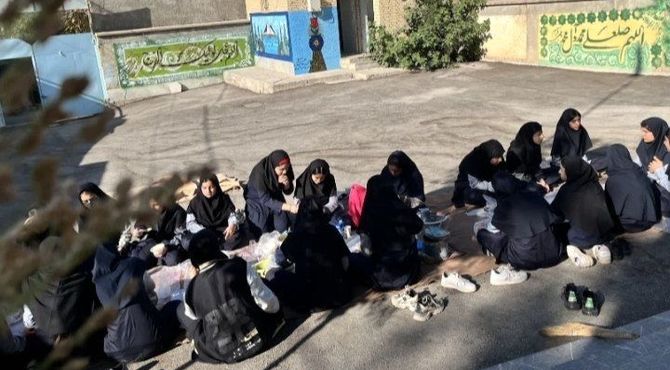 صبحانه سلامت آموزشگاه نجمه ملک شیر