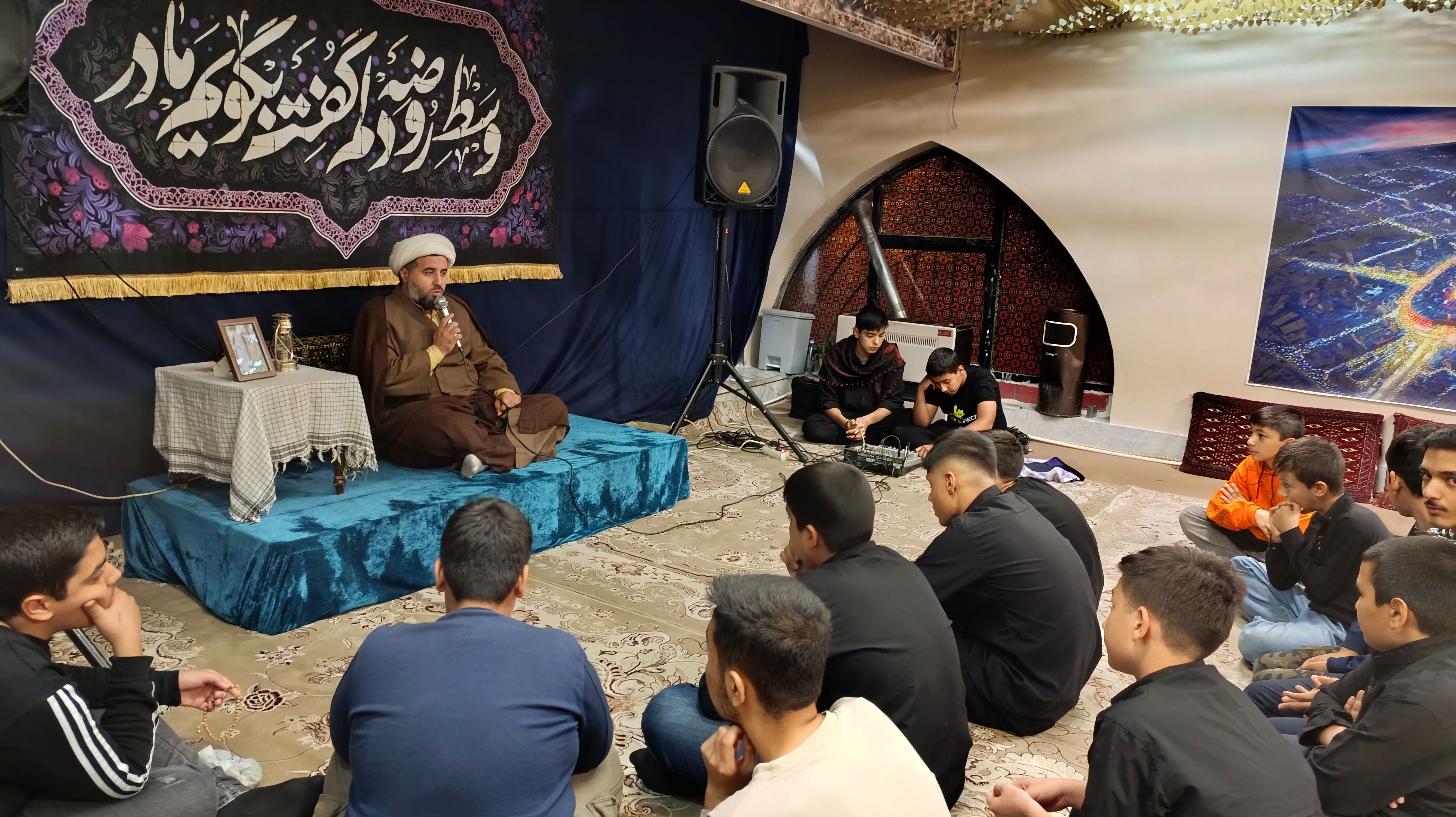 هیئت نوجوانانه پایگاه بسیج حضرت صاحب الزمان (عج) مشهد