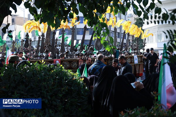 تشییع شهدای اقتدار در تهران