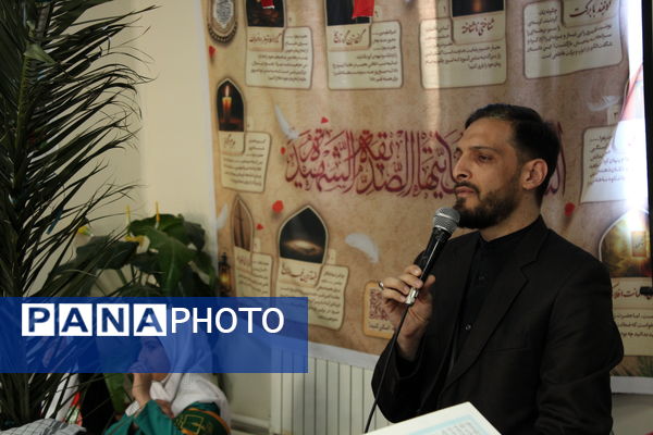 مراسم شهادت حضرت زهرا(س) و یادواره شهدا در دبستان شهیدان حجازی گلوگاه 